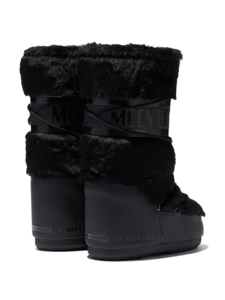 Icon faux fur-trimmed snow boots