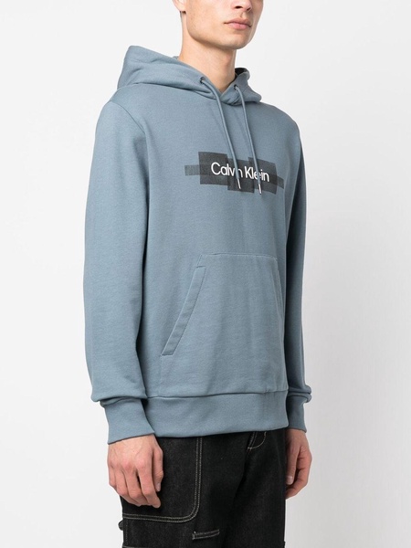 logo-print hoodie