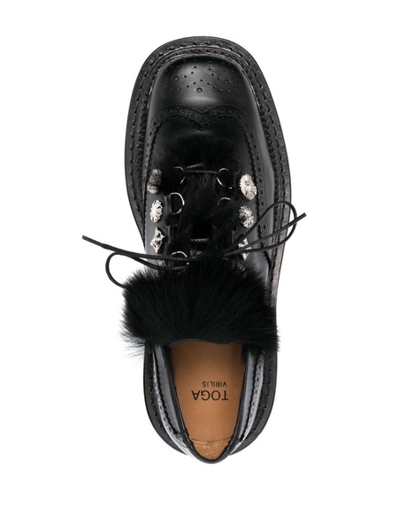 studded 30mm leather brogues