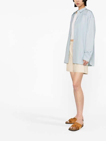 oversized button-up shirt