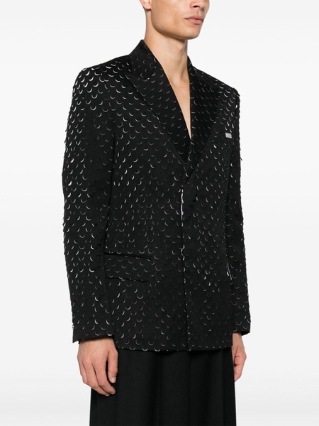 hole-punched blazer