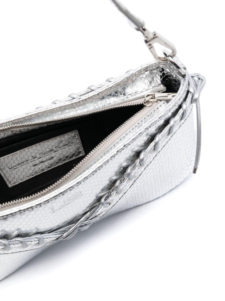 The Cleavage embossed leather shoulder bag