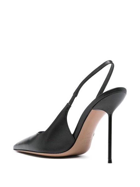 100mm Lidia slingback pumps