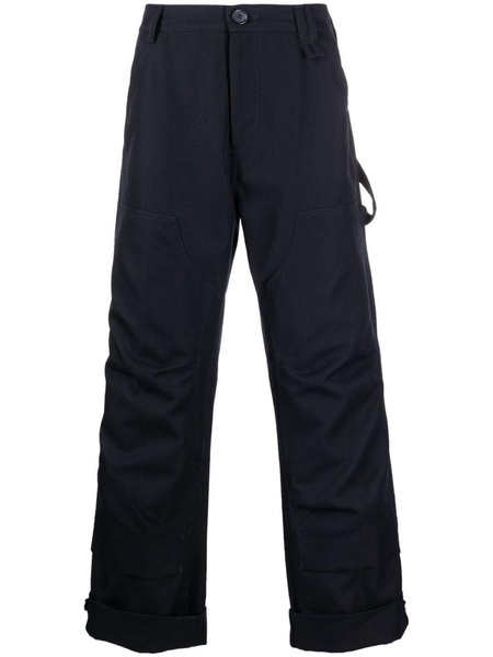 workwear straight-leg trousers