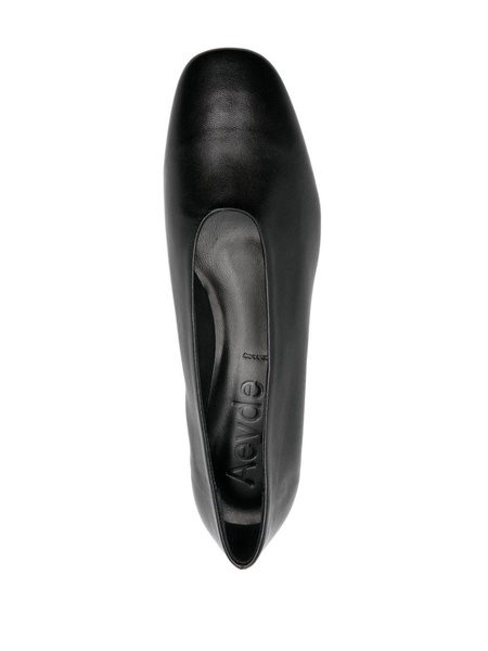 Delia 25mm leather pumps