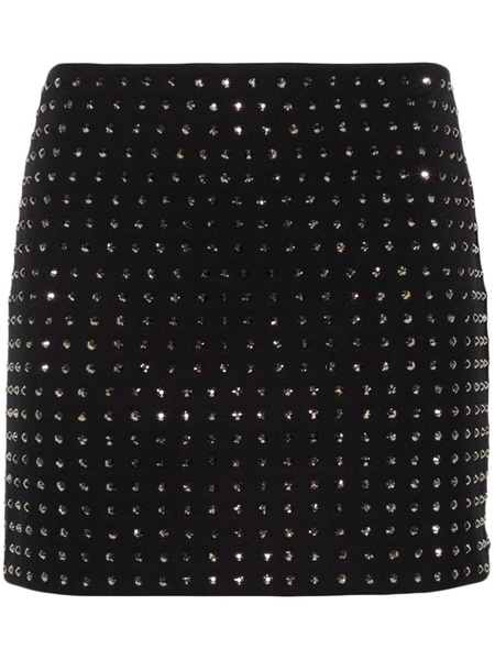 studded mini skirt