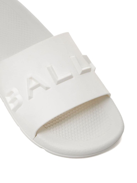 logo-embossed slides 