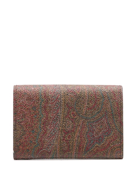 Pegaso-motif paisley wallet