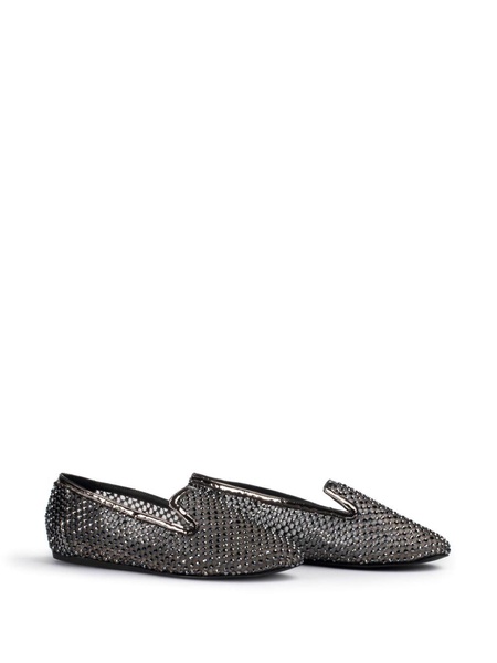 Gilda crystal-embellished slippers