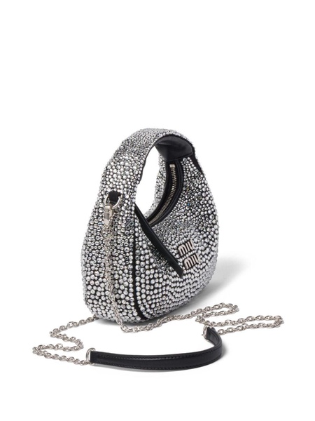 Wander crystal-embellished shoulder bag