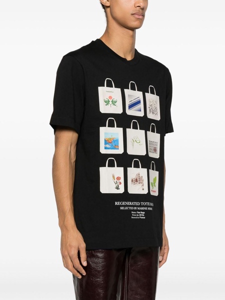 Tote Bags-print T-shirt