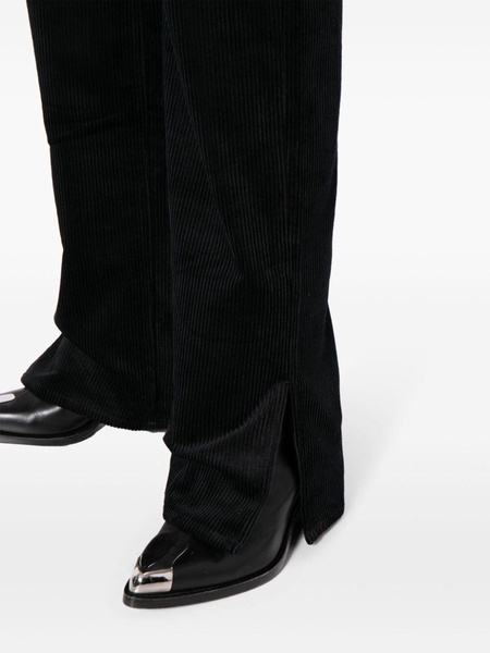 straight-leg corduroy trousers