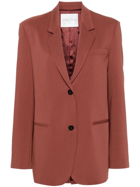 single-breasted blazer