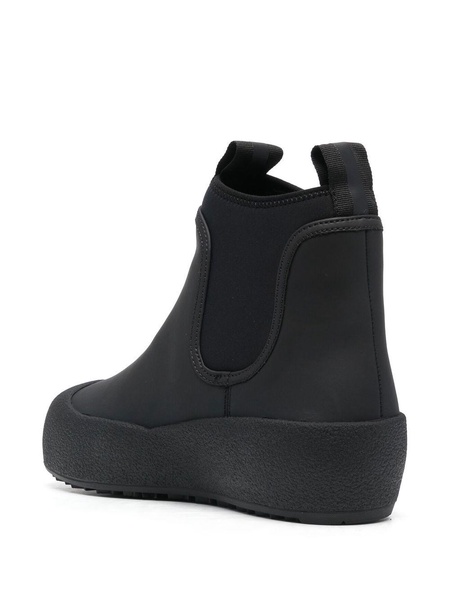 Gadey flatform elastic-panel boots