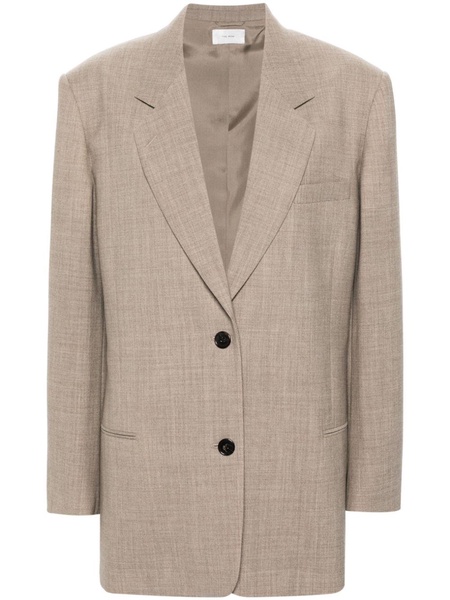 Marina single-breasted virgin wool blazer