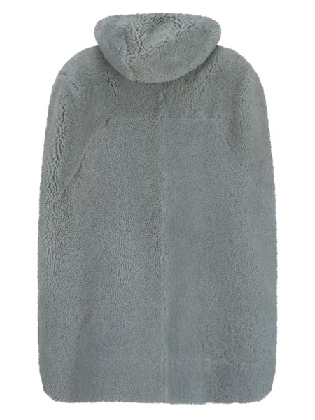 shearling cape