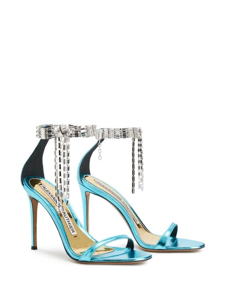 105mm crystal-embellished sandals