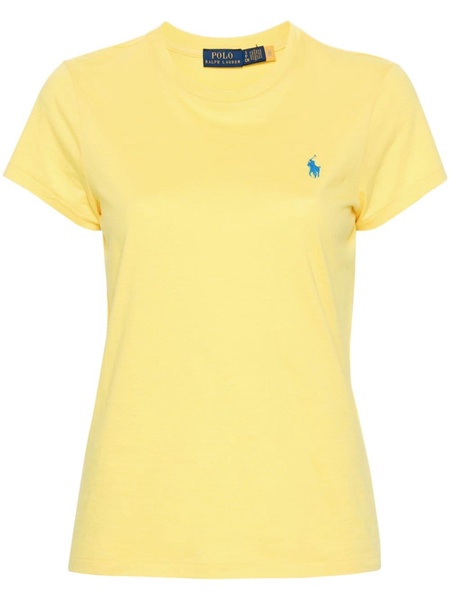 Polo Pony-embroidered cotton T-shirt