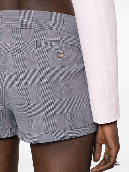 tailored wool shorts 