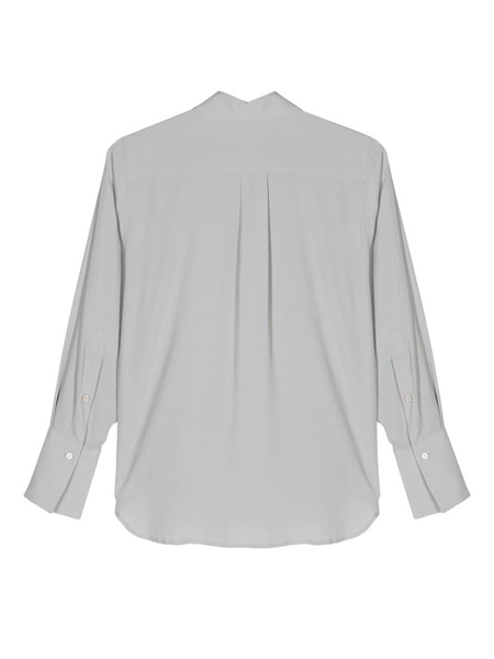 crepe-de-chine shirt