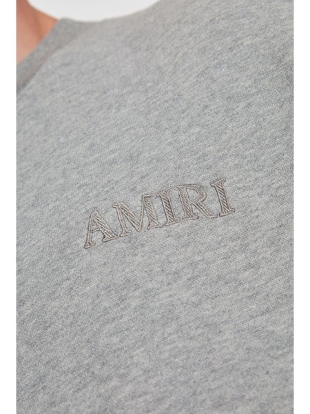 embroidered-logo sweatshirt