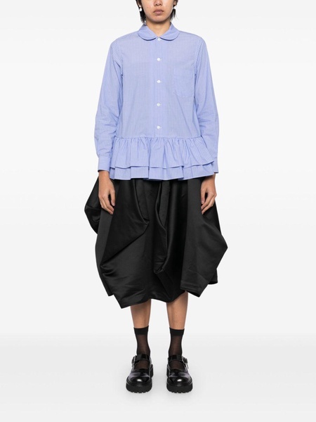 panelled midi skirt