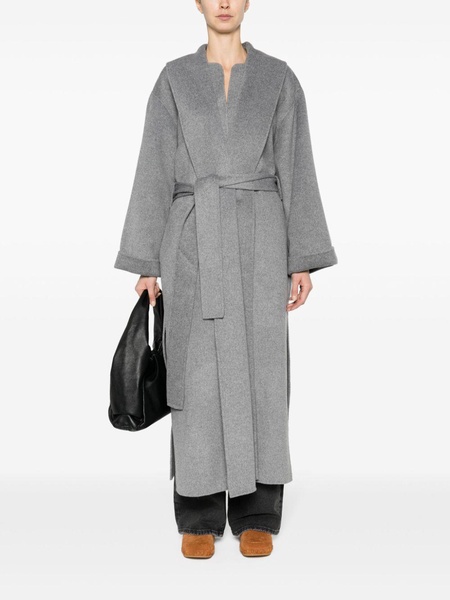 Trullem belted wool coat