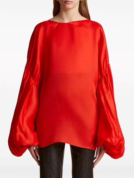 The Quico silk blouse