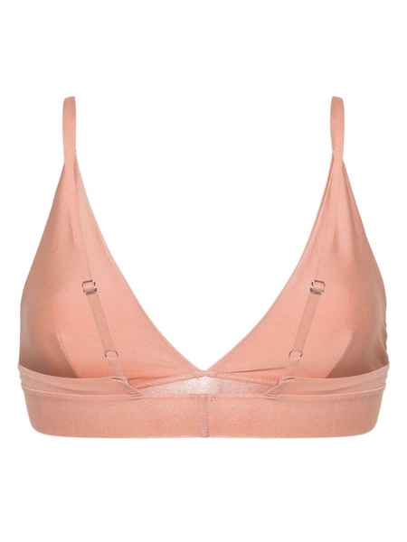 Triangle fine-ribbed bra