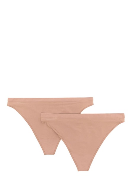 seamless high-cut thongs (pack of two)