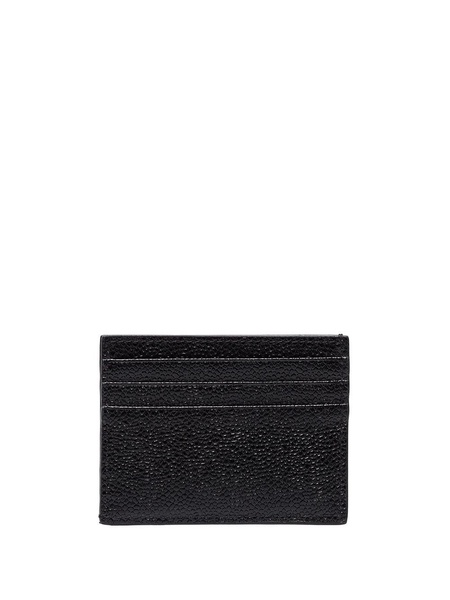 pebbled-leather card holder