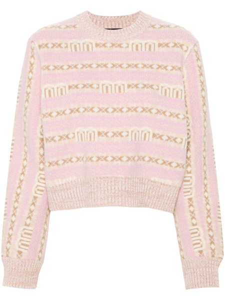 jacquard sweater