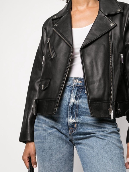 Benjamin leather biker jacket