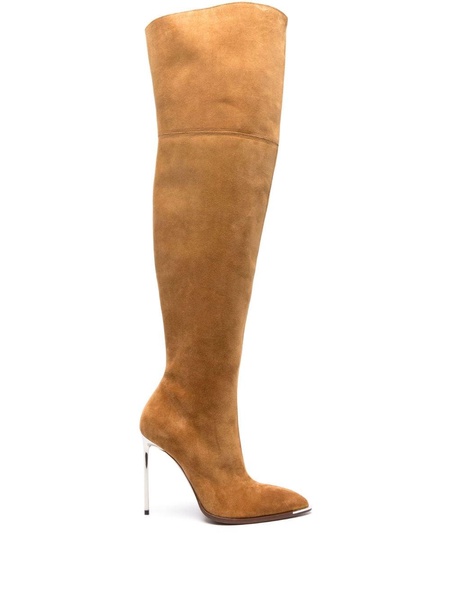 Hedy 105mm suede boots