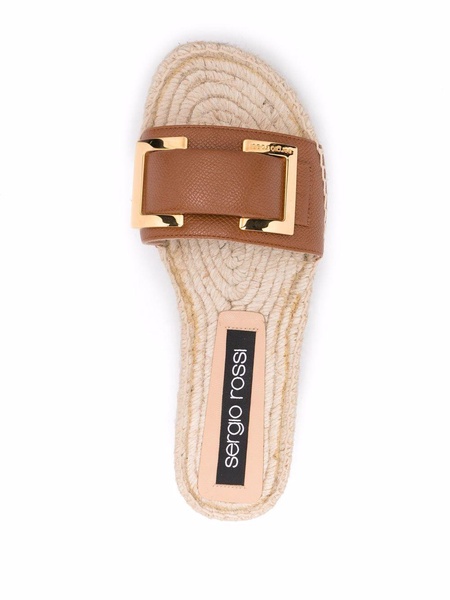 Prince raffia sandals 