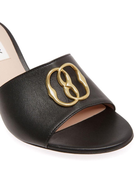 Geha 65mm logo-plaque sandals