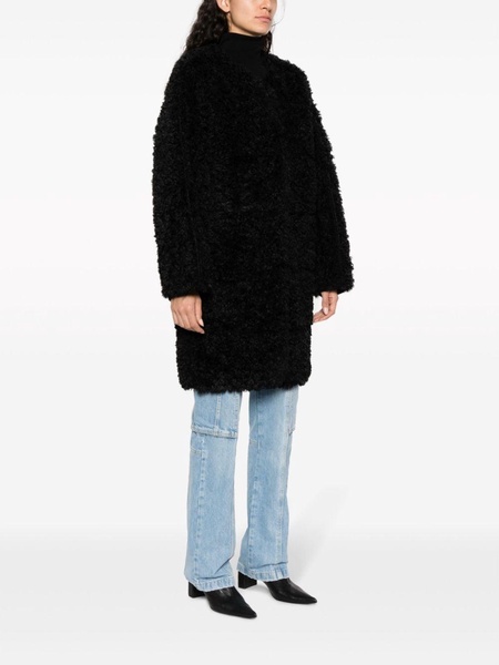 Paola reversible faux-shearling coat