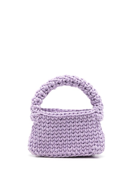 Nicoletta crochet-knit bag