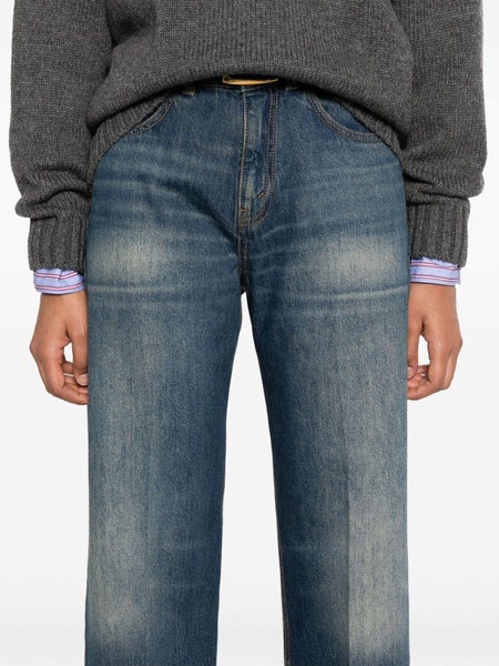 cropped jeans