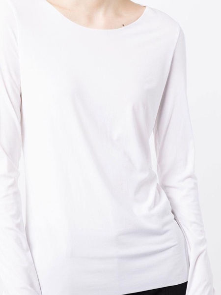 crew neck long-sleeved jumper