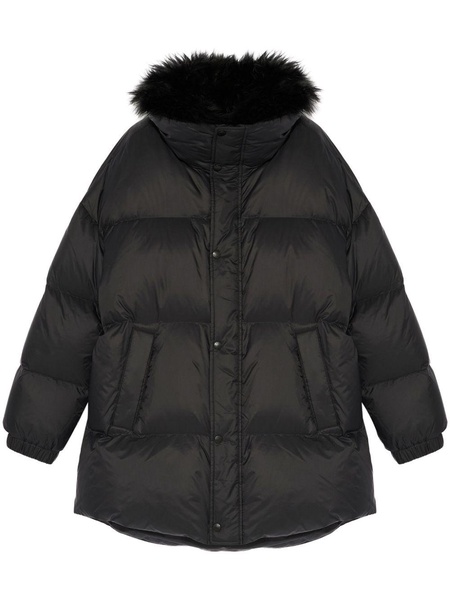 padded-design coat 