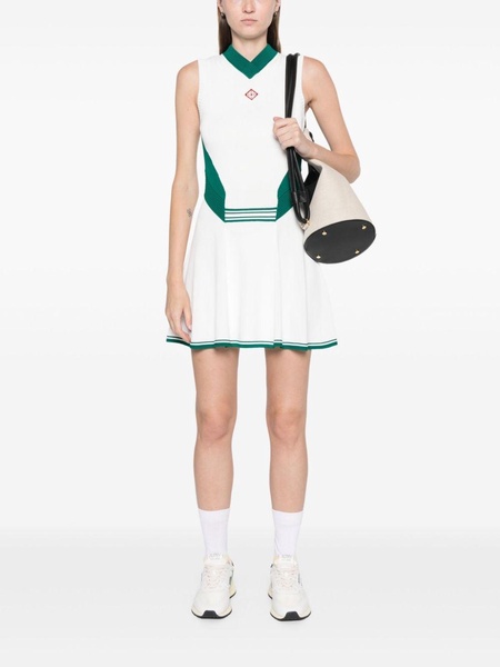 draped tennis dress