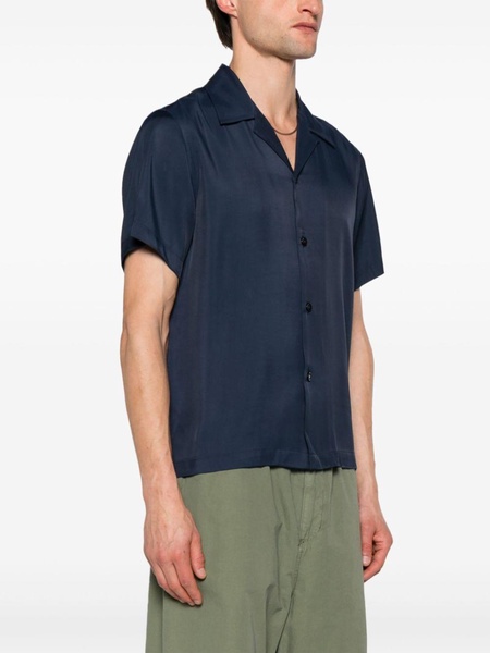 short-sleeve twill shirt