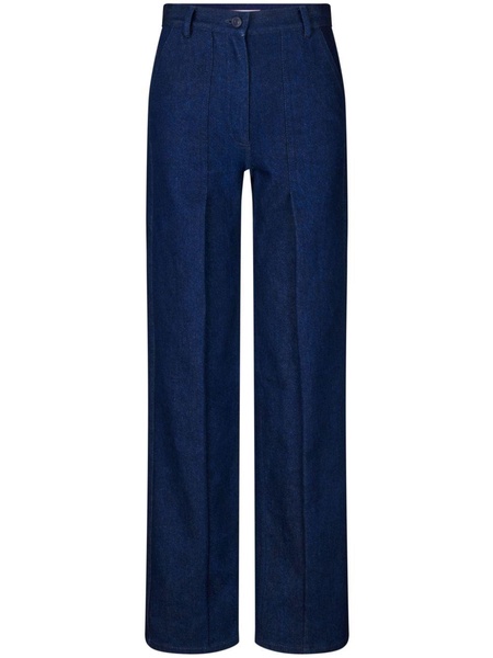 Sixta pleat-detail trousers