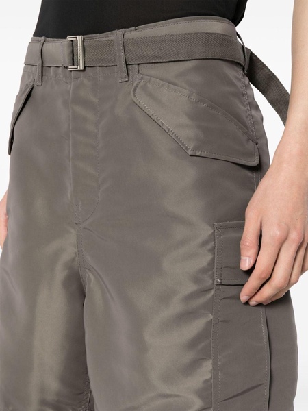 belted cargo shorts 