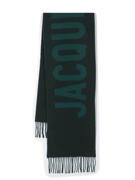 L'Echarpe Jacquemus virgin-wool scarf