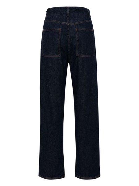 Navalo high-rise straight-leg jeans