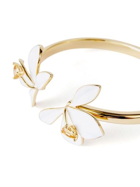 Ginger Flower open-cuff bracelet