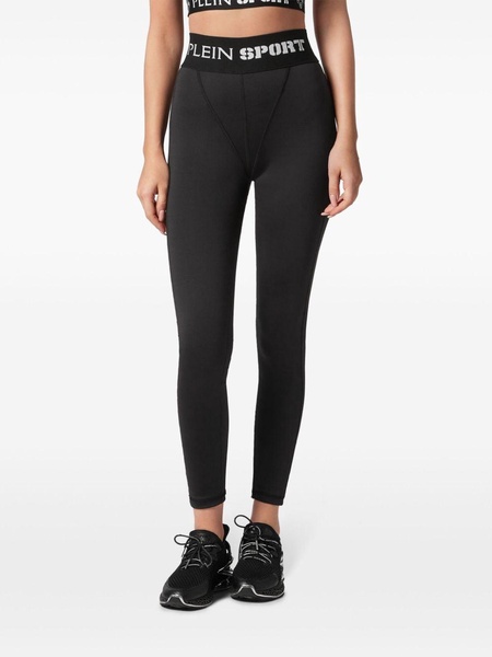 logo-waistband leggings