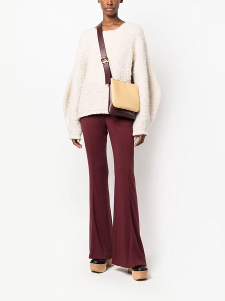 Rhein high-waisted flared trousers 